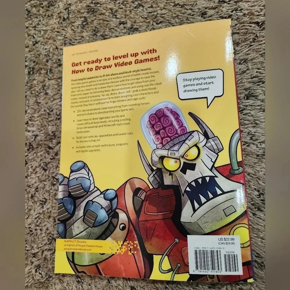 2/10 Sale! How to draw video games book - Picture 7 of 11